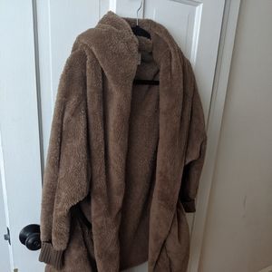 Teddy bear sweater coat